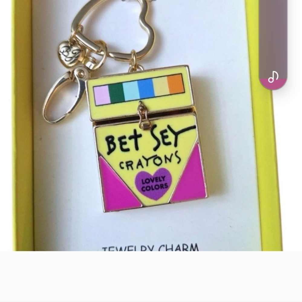 Colorful Crayon Box Keychain